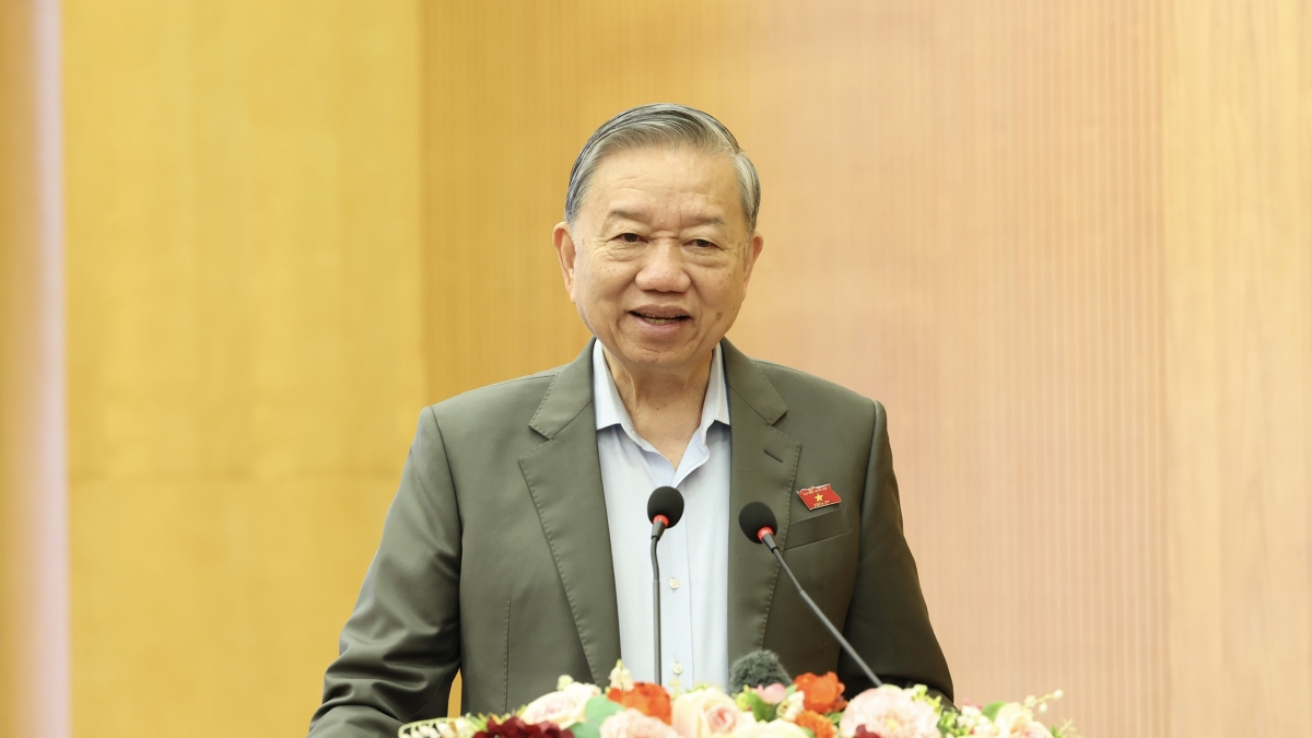 Tổng Bí thư Tô Lâm tiếp xúc cử tri sau Kỳ họp thứ 10, Quốc hội khóa XV